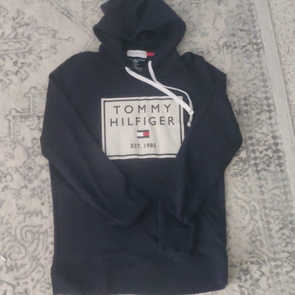 Tommy Hilfiger navy blue sleepwear hoodie